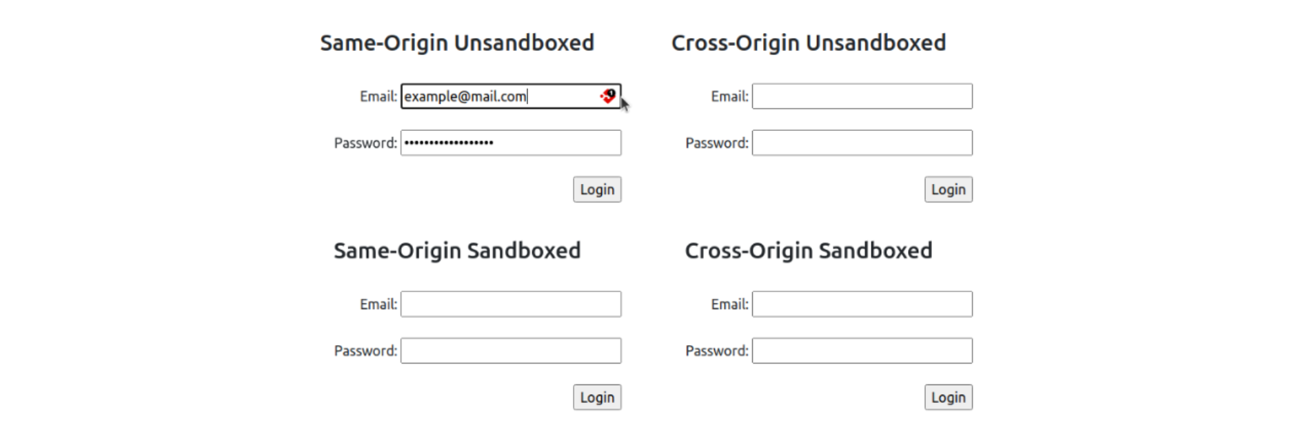 Passbolt-extension-only-auto-fills-the-same-origin-unsandboxed-iFrame