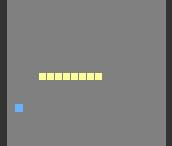 game recreated in JavaScript-snake